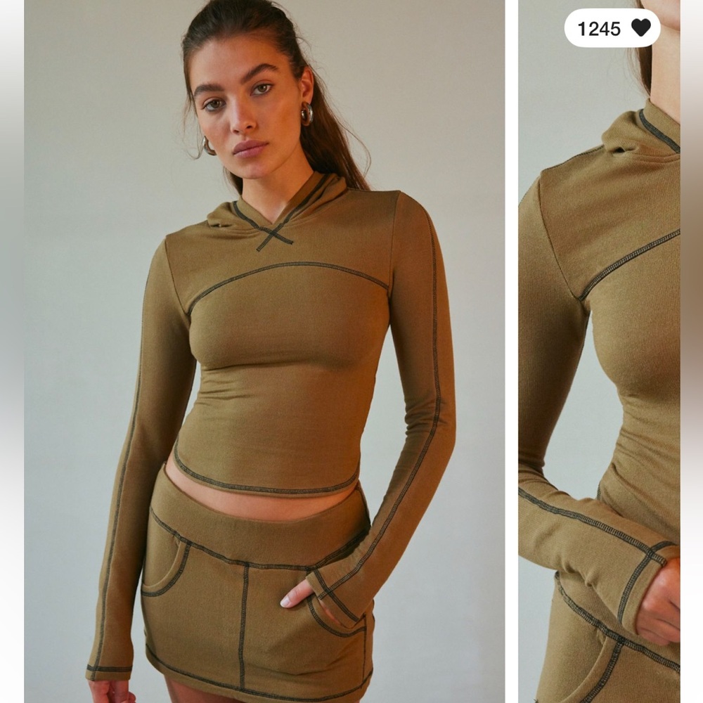 Urban Outfitters- Out From Under Skirt Set